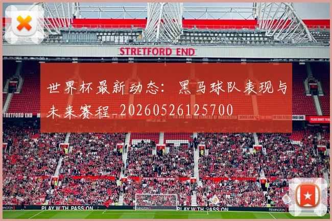 世界杯最新动态：黑马球队表现与未来赛程_20260526125700